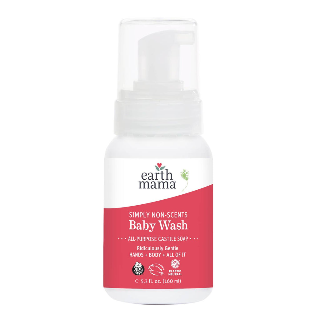 Earth Mama Organics Simply Non-Scents Castile Baby Wash