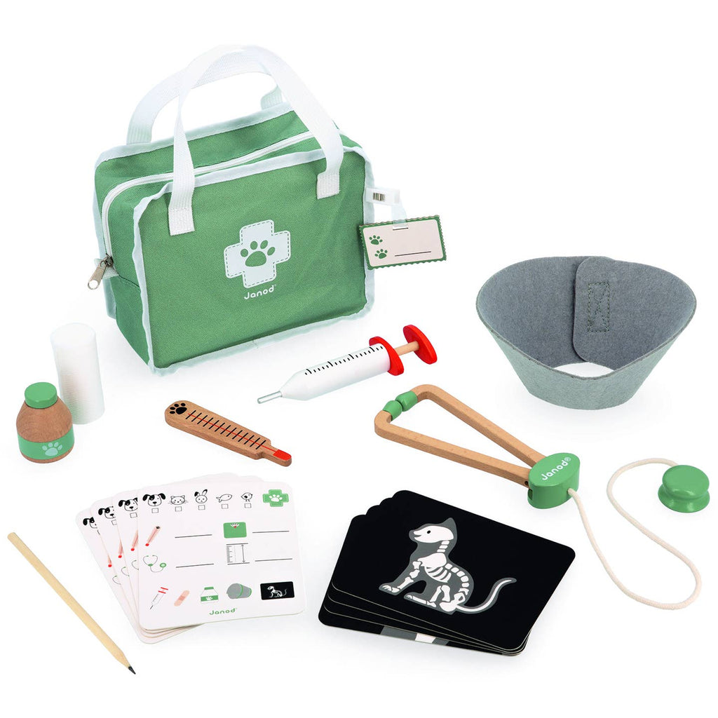 Janod Pretend Play Occupational Toy-Vet Set