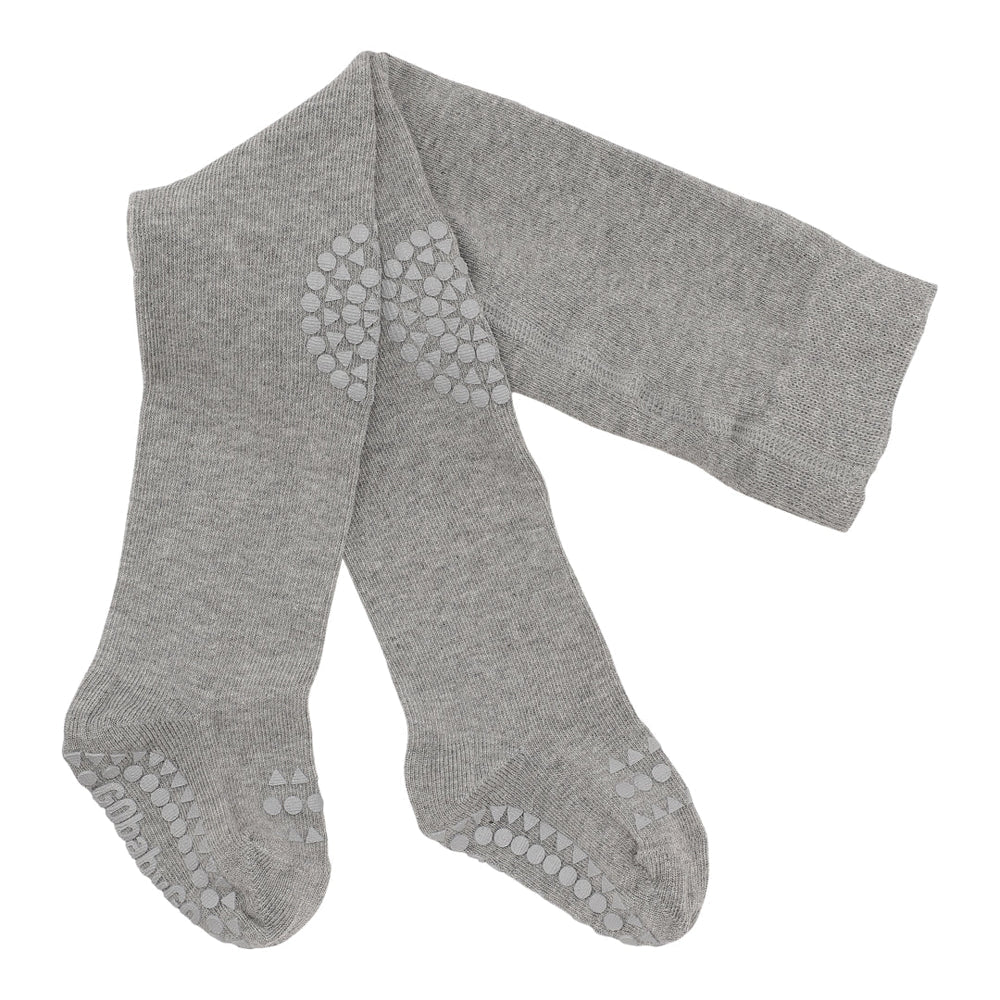 Gobabygo Crawling Tights - Grey Melange