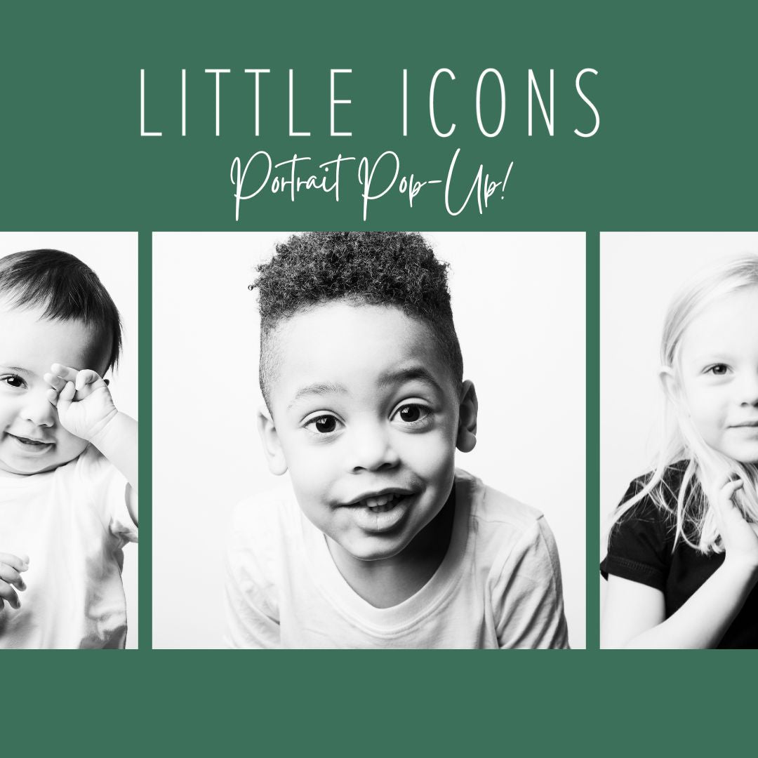 Little Icons Portrait Pop-Up Photography Event x The Wild