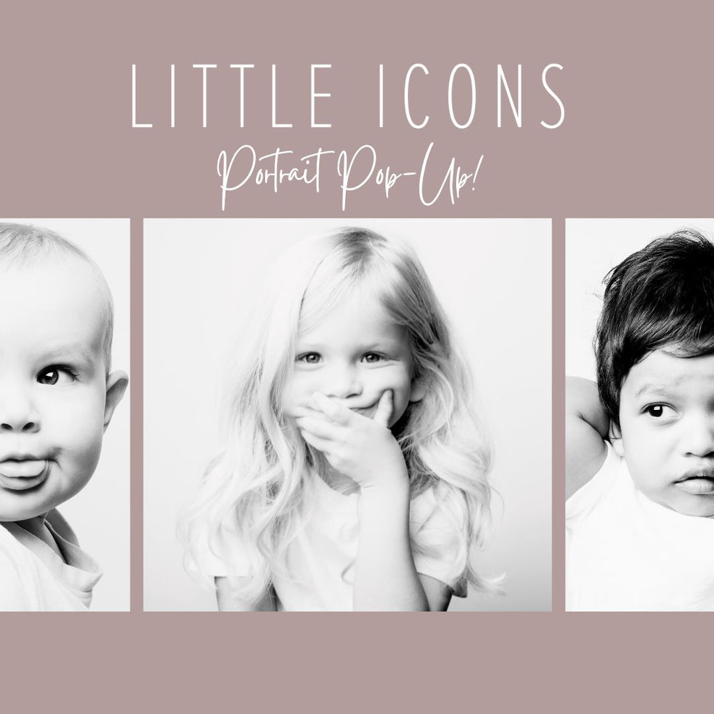 Little Icons Portrait Pop-Up Photography Event x The Wild