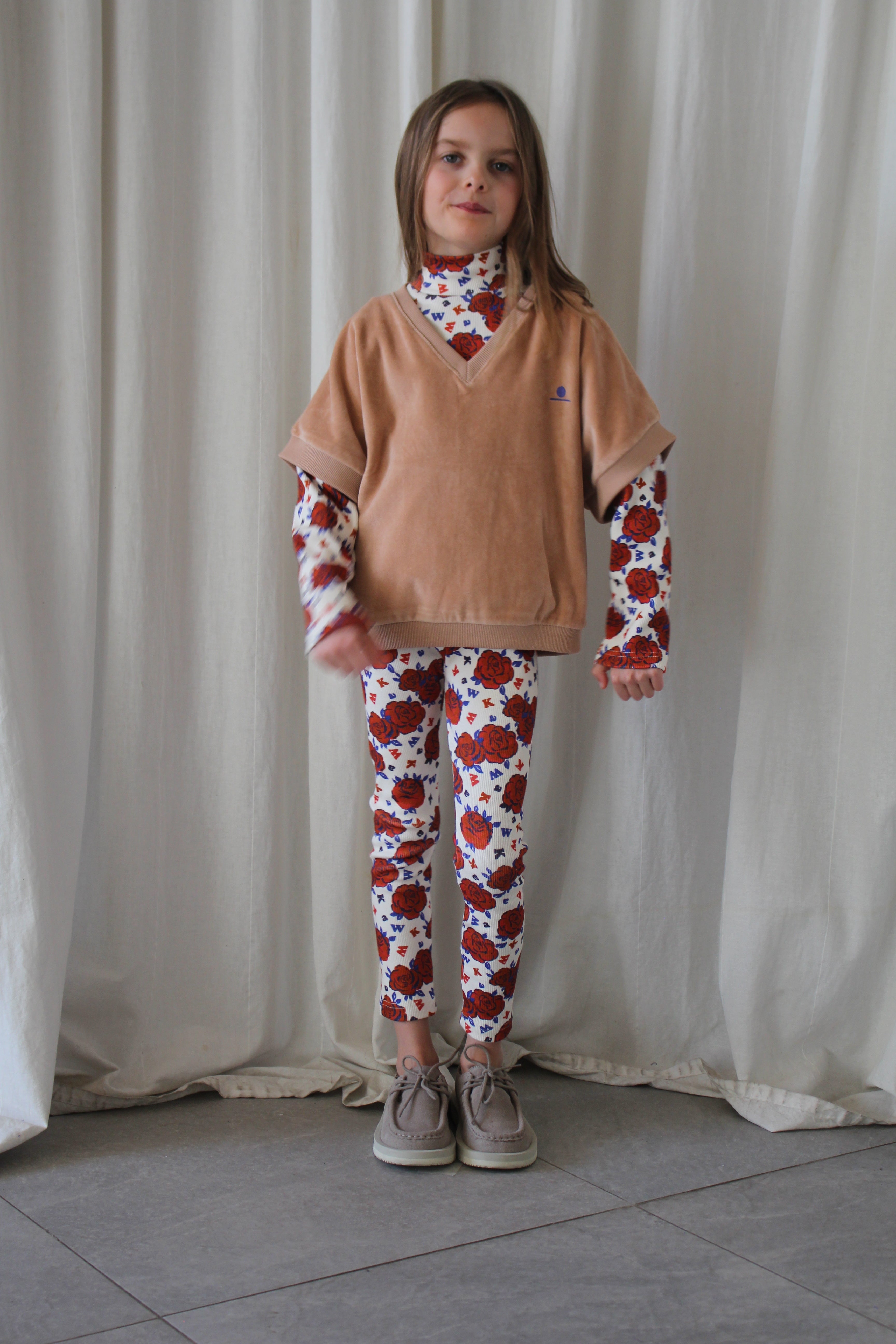 We are Kids Nour Ribbed Jersey Leggings