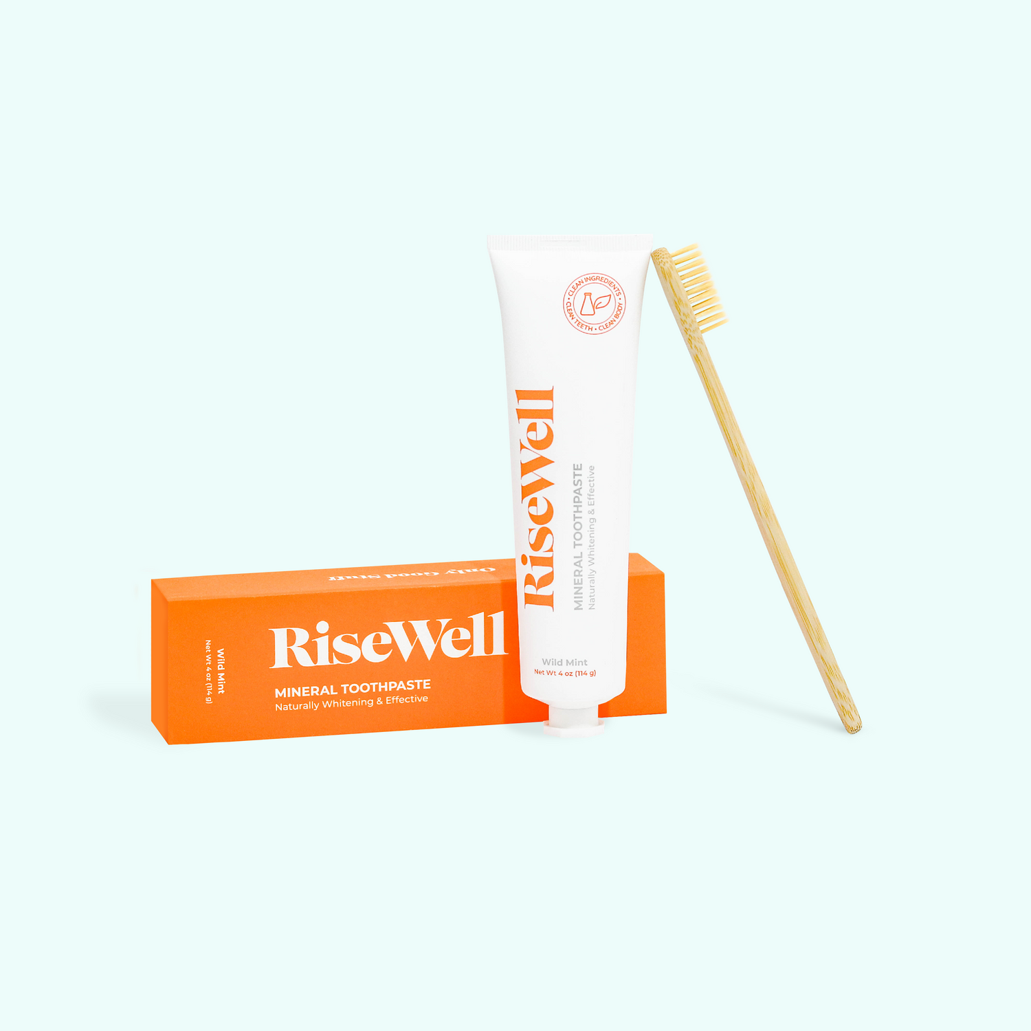 Risewell Kids Natural Bamboo Toothbrush