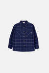 Plaid Flannel Navy