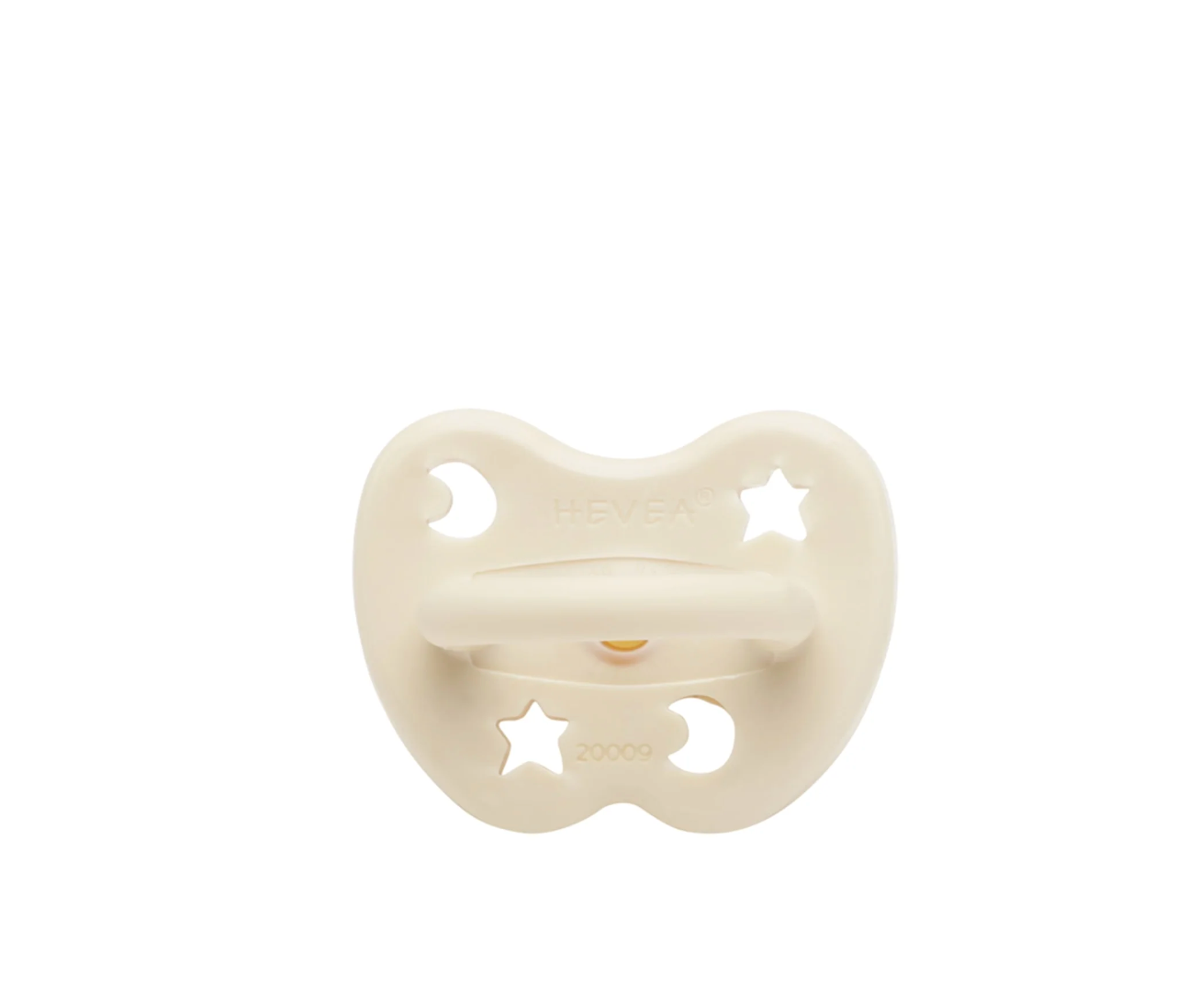 Hevea Orthodontic Pacifier-Milky White