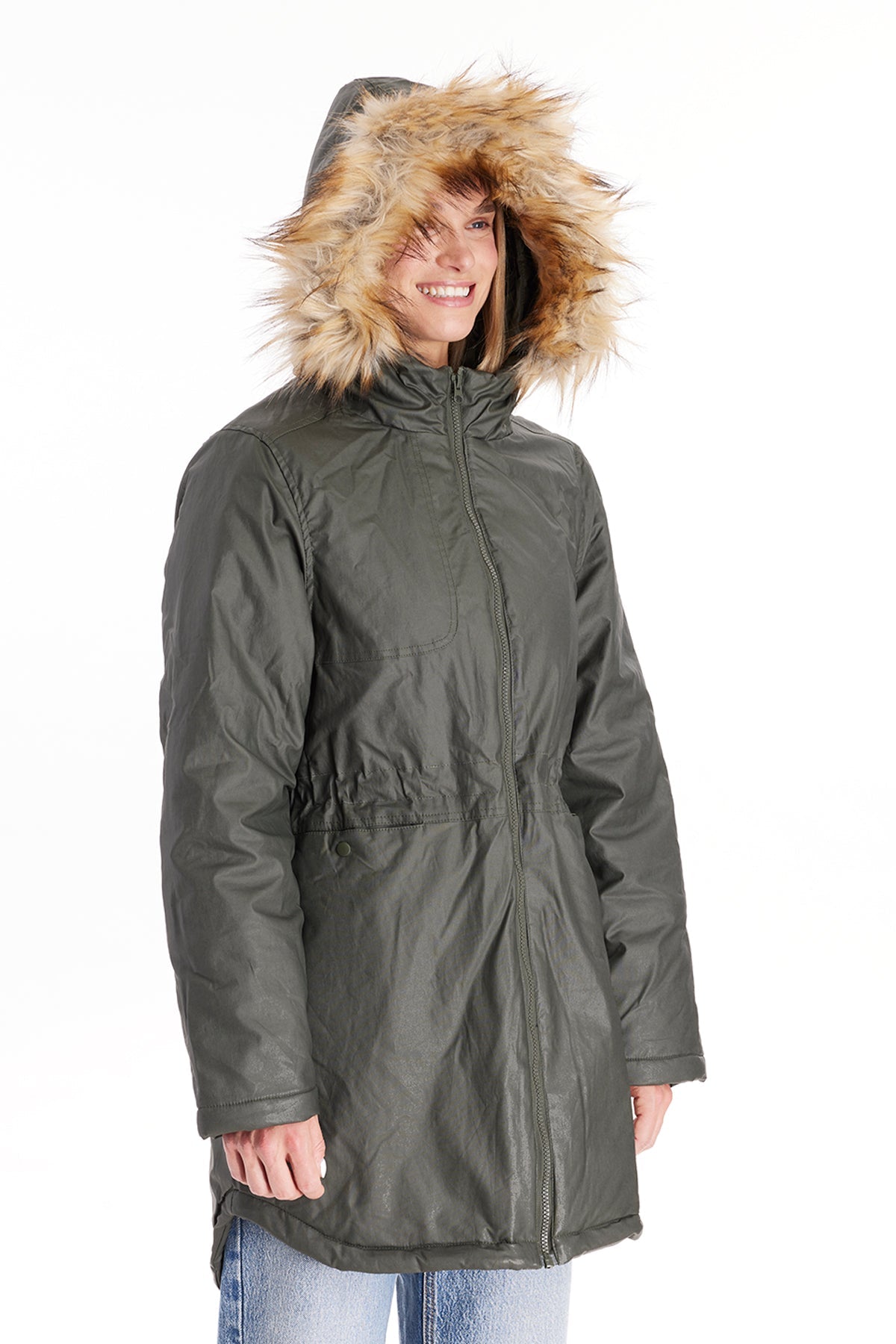 Modern Eternity Sofia 3 in 1 Waxed Parka