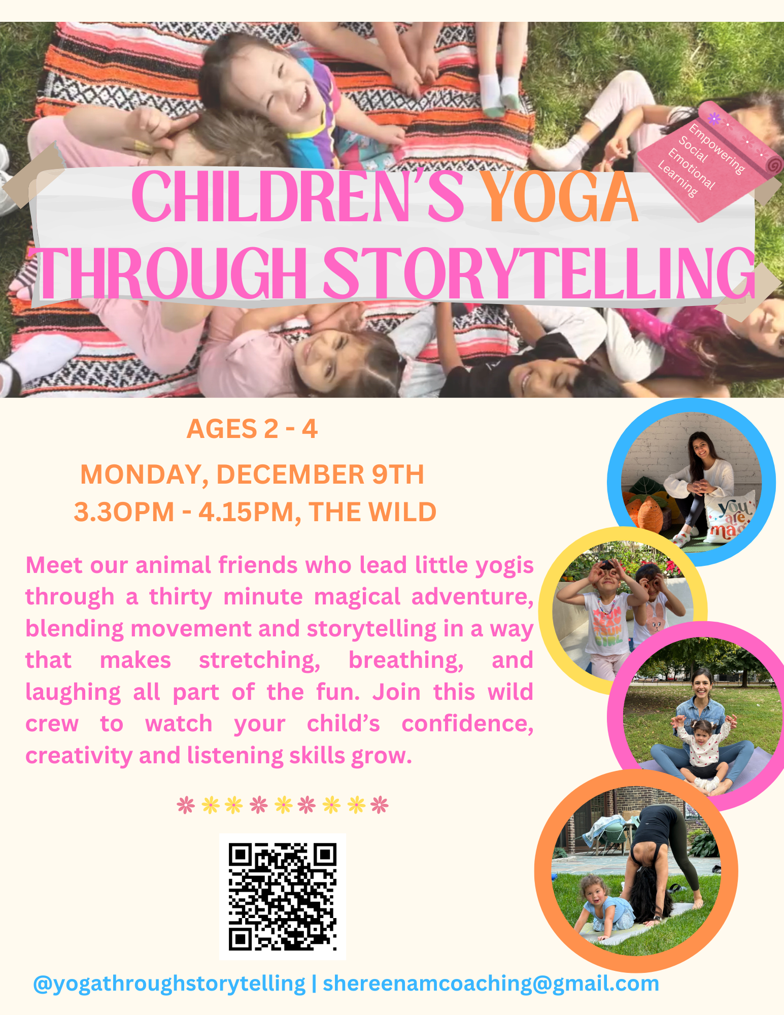 Children's Yoga Through Storytelling (In-Person)