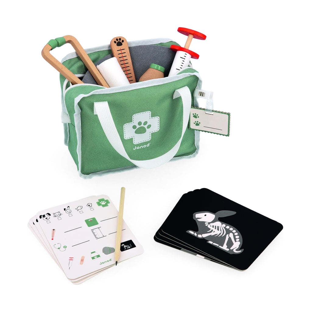 Janod Pretend Play Occupational Toy-Vet Set