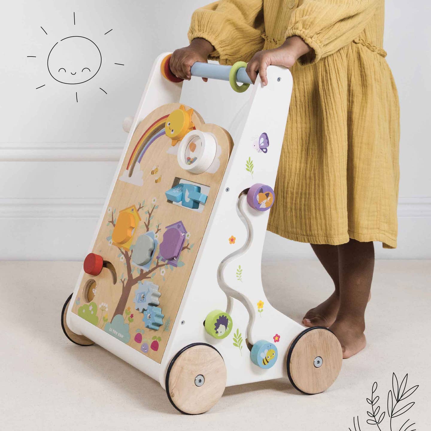 Le Toy Van Woodland Activity Baby Walker