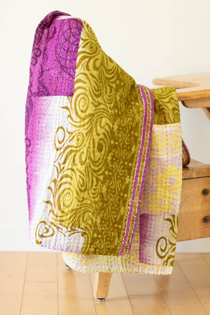 Dignify Kantha Mini Blanket