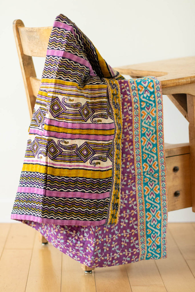 Dignify Kantha Mini Blanket