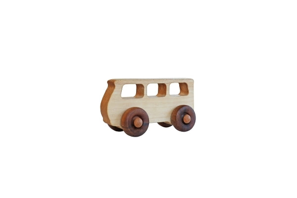 Wooden Story Eco-Friendly Wooden Bus Toy For Kids