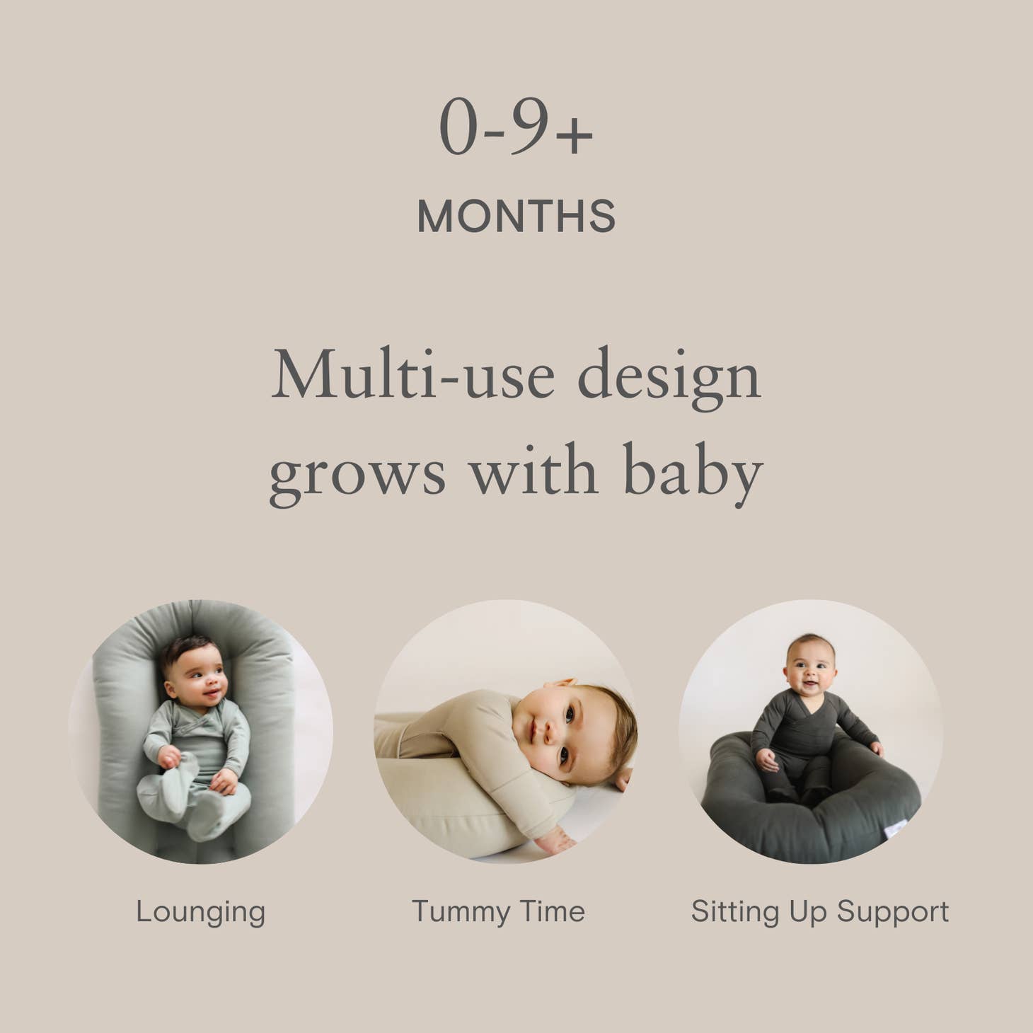 Snuggle Me Organic Infant Lounger | Classic | Natural