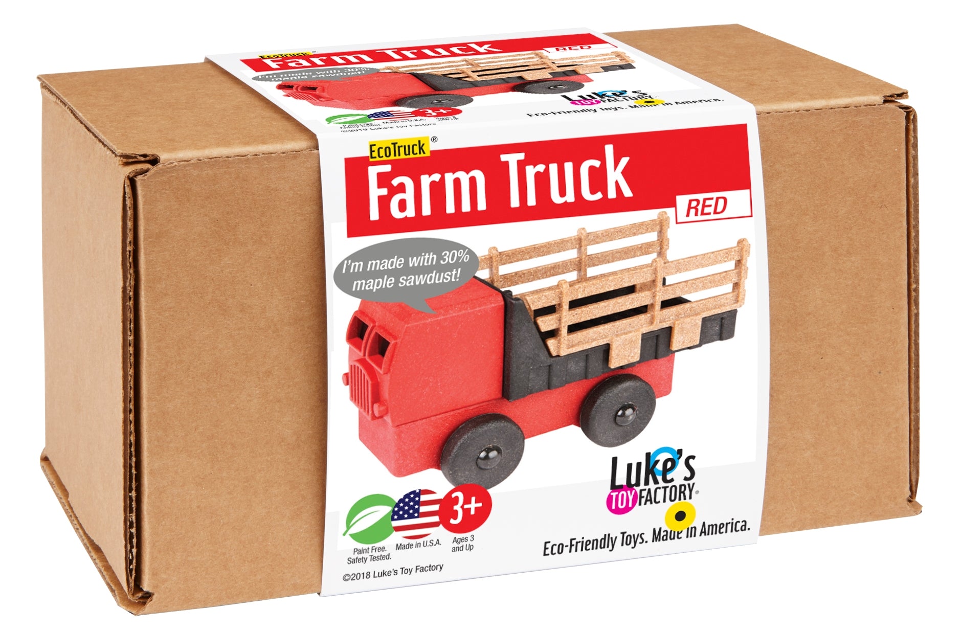 Luke's Toy Factory Farm Truck