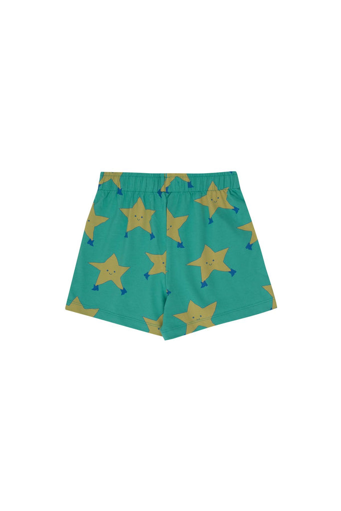 Tiny Cottons Dancing Stars Shorts - Emerald