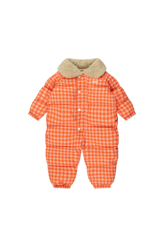 Tiny Cottons Vichy Padded Overall