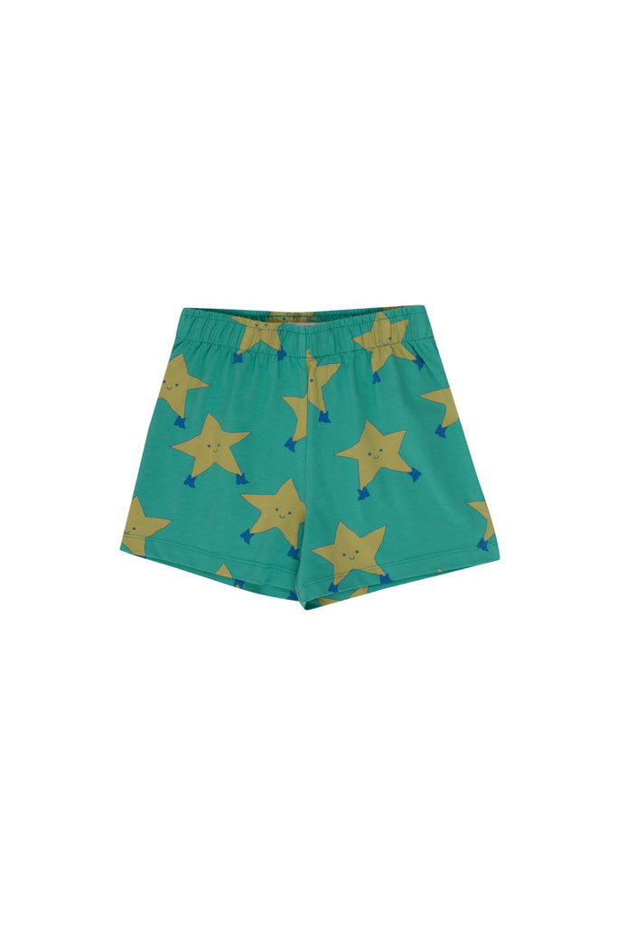 Tiny Cottons Dancing Stars Shorts - Emerald