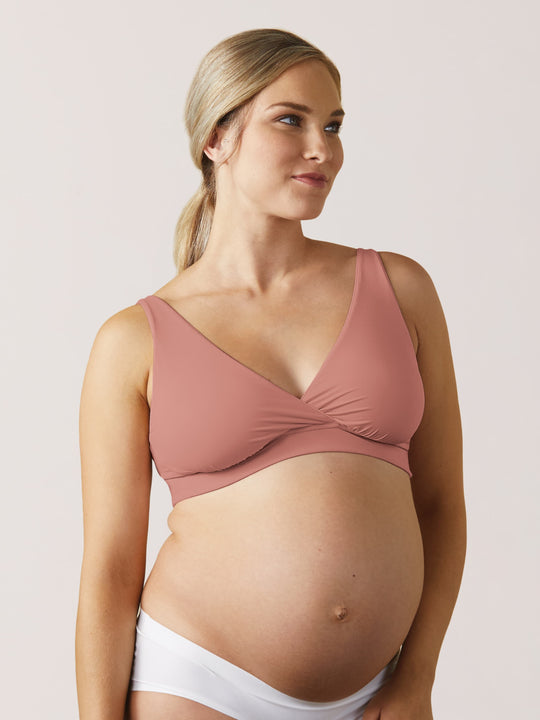 Bravado Sustainable Ballet Nursing Bra - Rose Clay