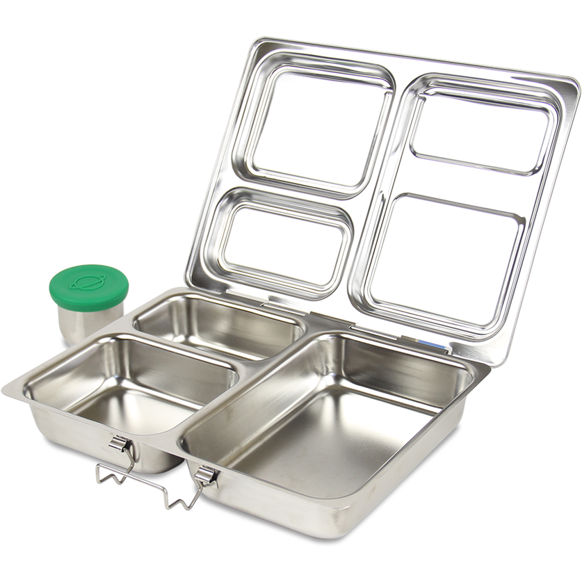 PlanetBox Stainless Steel Rover Lunch Box Gear Overview by Equip 2