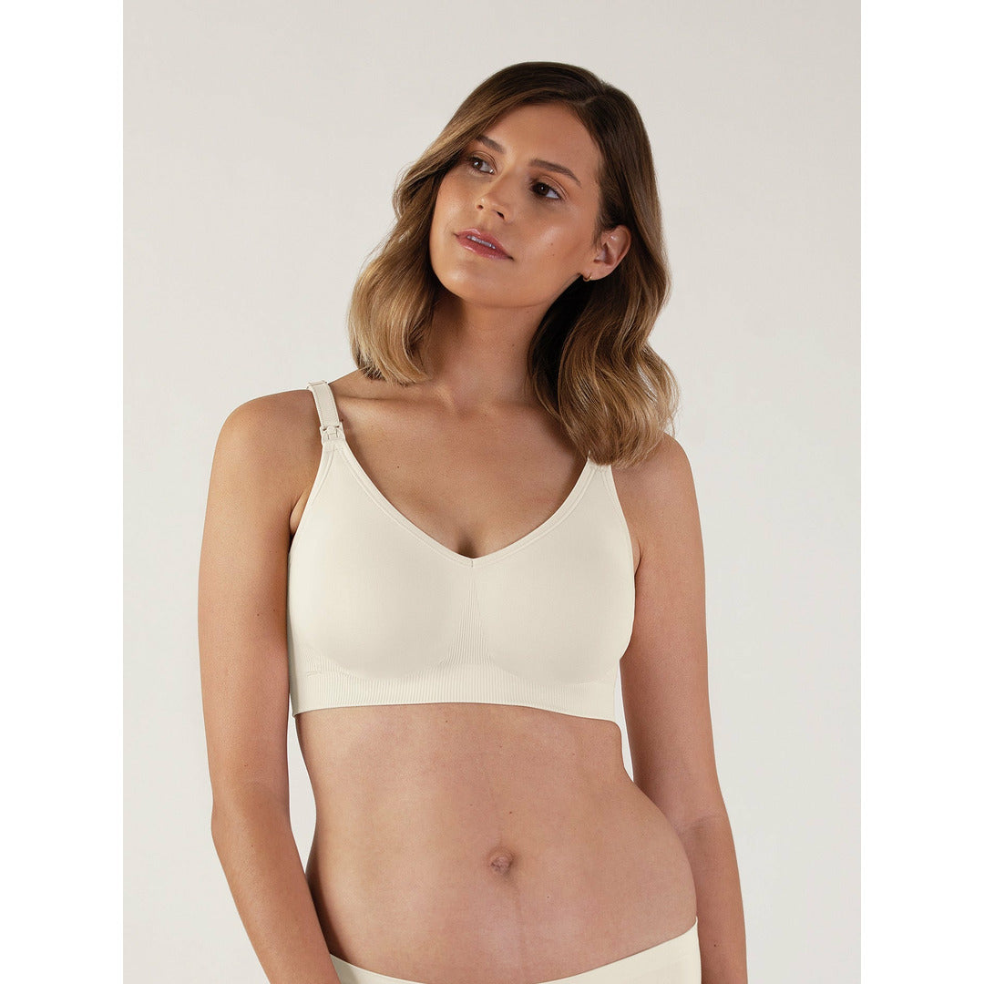 Bravado Designs Body Silk Seamless Nursing Bra - Off White