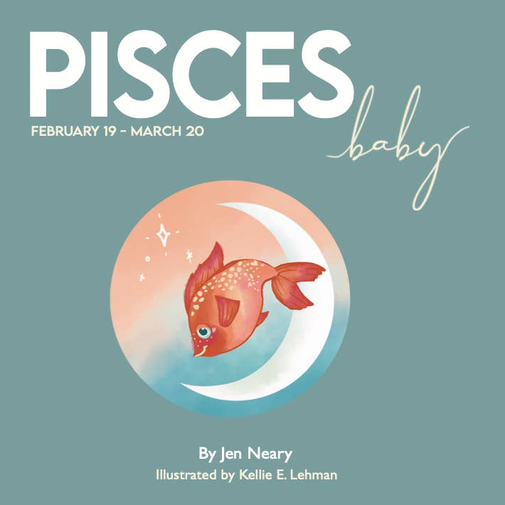 Pisces Zodiac Baby Book