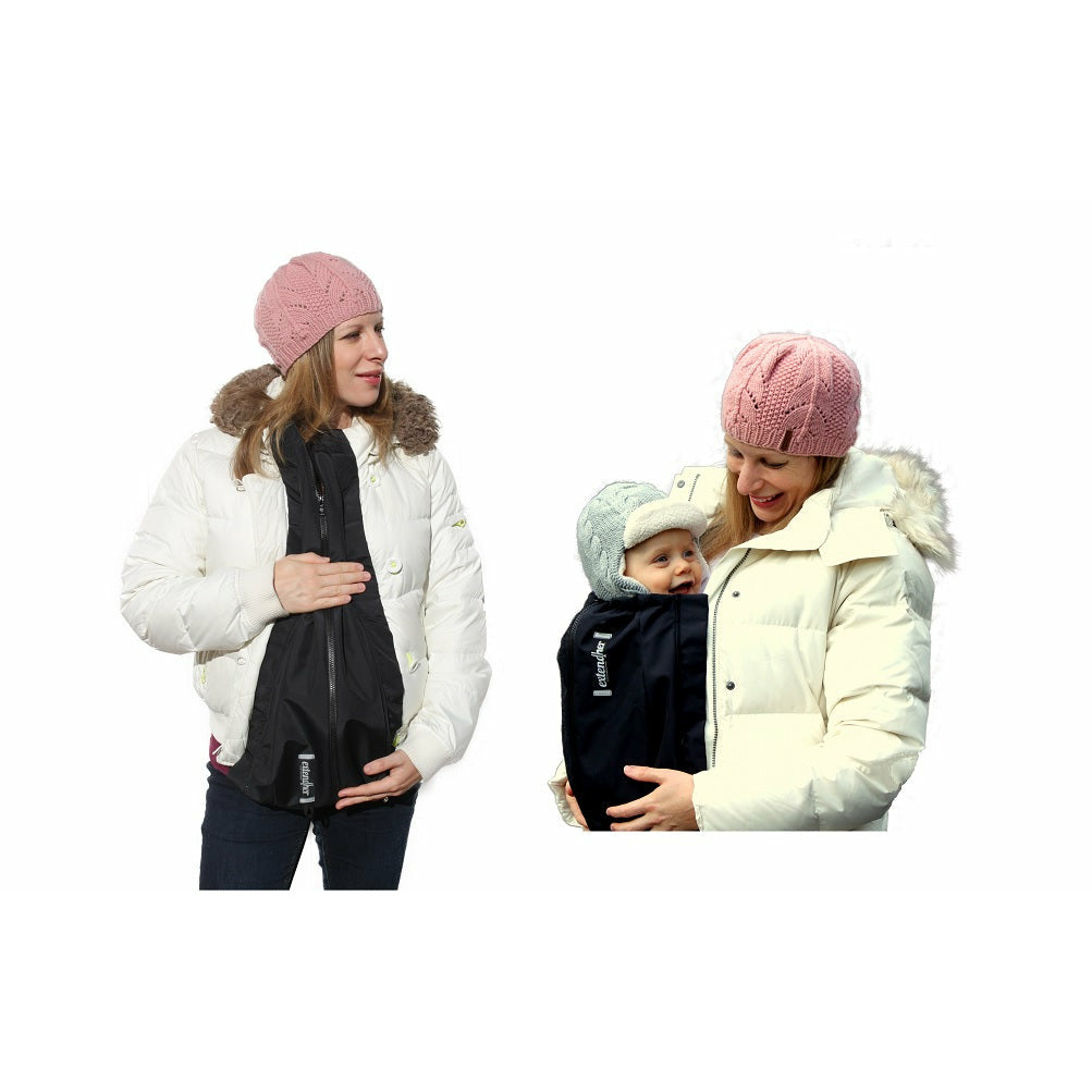 Keep your bump warm all winter with this easy coat extender
