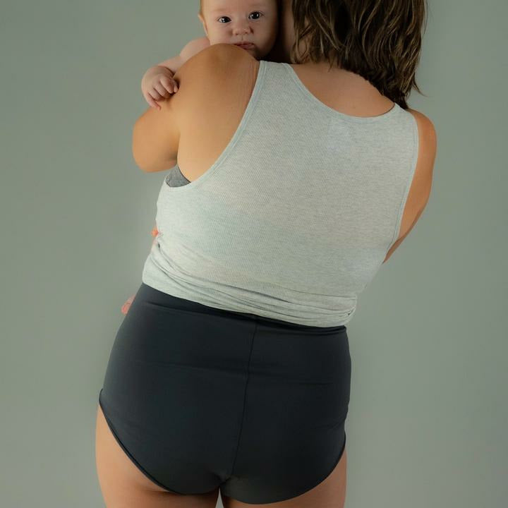 Nyssa Women's FourthWear Postpartum Recovery Underwear Black XXS/XS Brand  New
