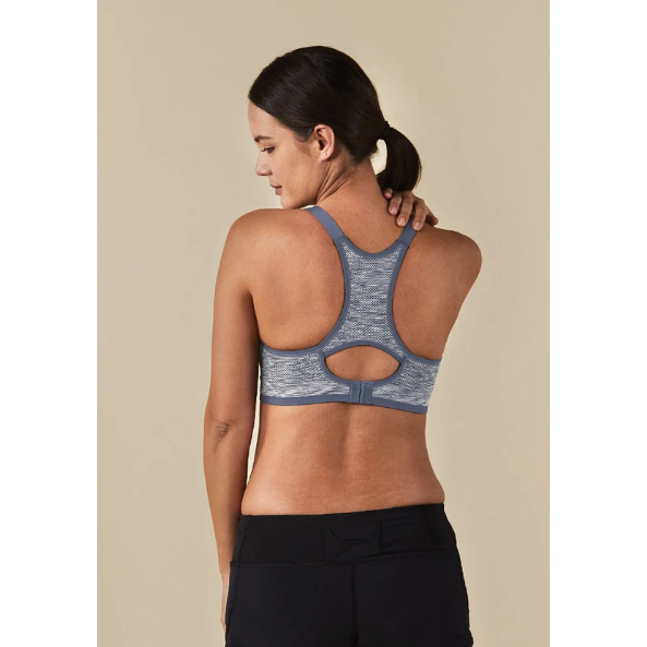 Bravado Rhythm Body Silk seamless nursing sports bra in gray