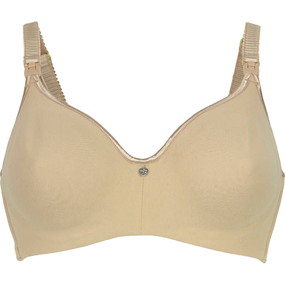 Cake Maternity Croissant Soft Wire Nursing Bra for Breastfeeding, Full Cup Flexi  Wire Supportive Maternity Bra, Nude, 42D : : Clothing, Shoes &  Accessories