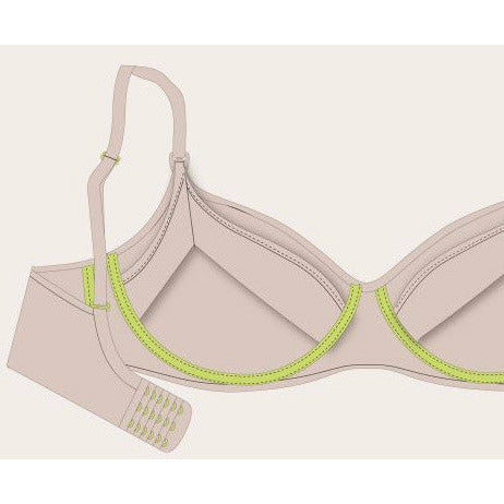 Cake Maternity Croissant Soft Wire Nursing Bra for Breastfeeding, Full Cup  Flexi Wire Supportive Maternity Bra, 38F UK/ 38G US, Beige 